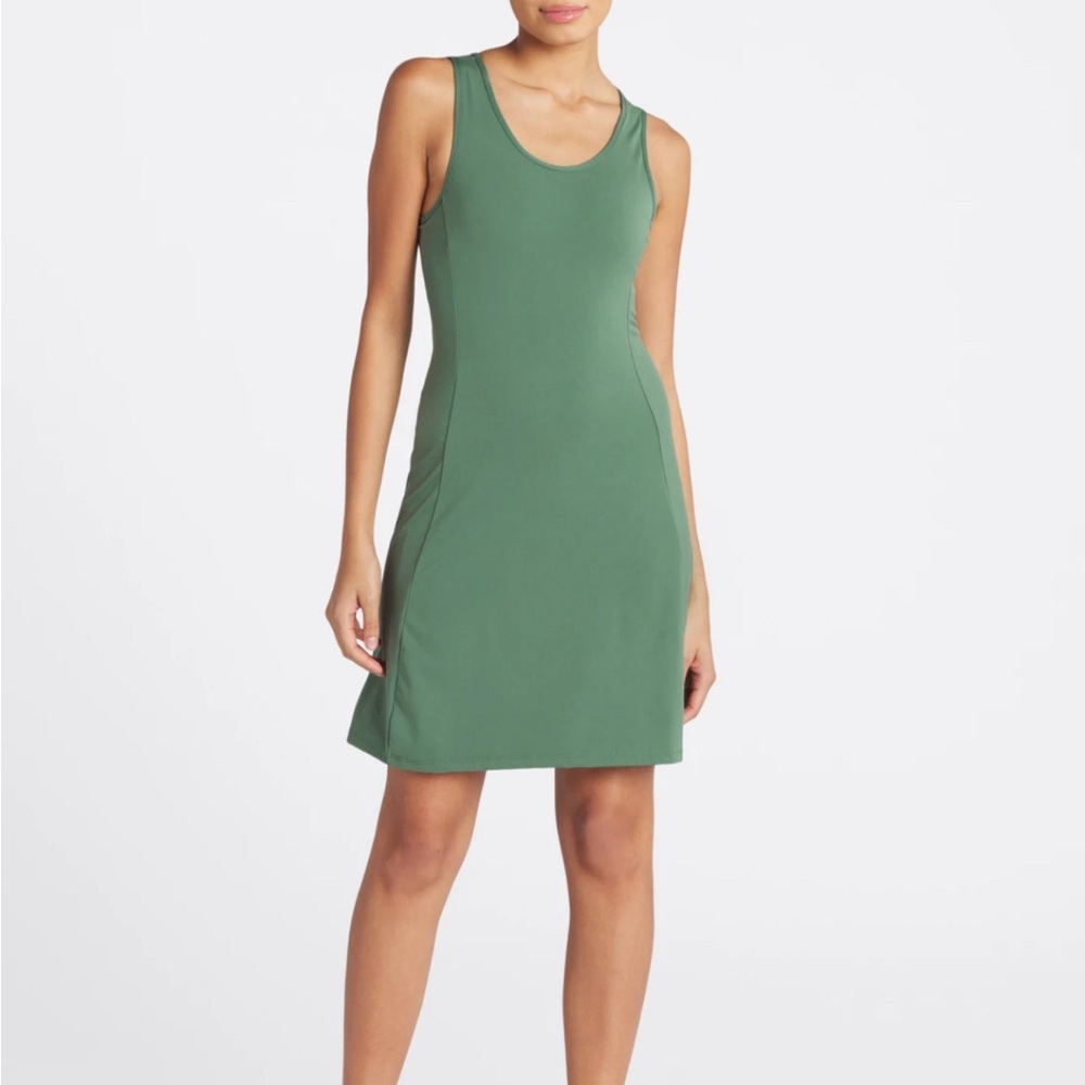 FlexStretch Keyhole Back Aline Dress